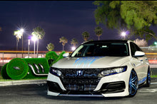 Load image into Gallery viewer, 2021-2022 HONDA ACCORD FORGED CARBON FIBER OVERLAY CHROME DELETE GRILL COMPLETE
