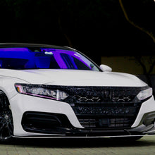 Load image into Gallery viewer, 2021-2022 HONDA ACCORD FORGED CARBON FIBER OVERLAY CHROME DELETE GRILL COMPLETE
