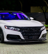 Load image into Gallery viewer, 2021-2022 HONDA ACCORD FORGED CARBON FIBER OVERLAY CHROME DELETE GRILL COMPLETE
