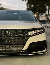 Load image into Gallery viewer, 2021-2022 HONDA ACCORD FORGED CARBON FIBER OVERLAY CHROME DELETE GRILL COMPLETE
