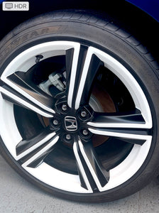 2023-2025  HONDA ACCORD SPORT WHEEL OVERLAY RIM CHROME DELETE