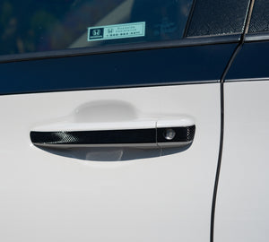 2018-2022 HONDA ACCORD BLACK V2 HEX  DOOR SKINS