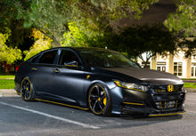 Load image into Gallery viewer, 2018-2022 HONDA ACCORD SATIN BLACK V2 HEX/REFLECTIVE HIGHLIGHTS SPORT WHEEL SKINS
