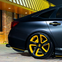 Load image into Gallery viewer, 2018-2022 HONDA ACCORD 3RDGEN V2 HEX CARBON WITH REFLECTIVE SPORT WHEEL SKINS
