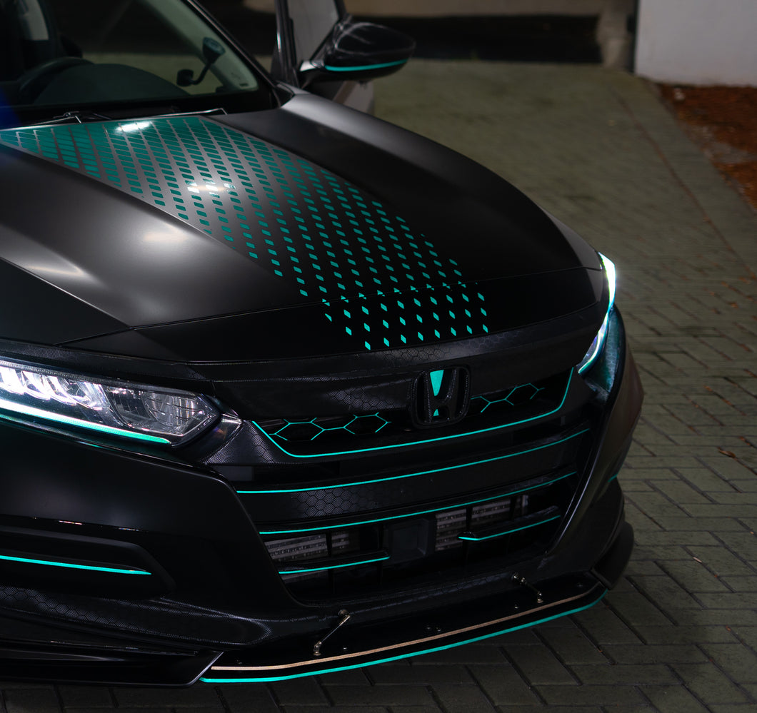 2018-2022 HONDA ACCORD DIAMOND HOOD STRIPE