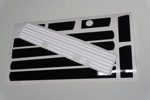 2018-2022 HONDA ACCORD DOOR SKINS WITH REFLECTIVE COLOR HIGHLIGHTS