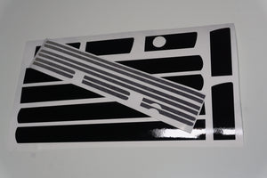 2018-2022 HONDA ACCORD DOOR SKINS WITH REFLECTIVE COLOR HIGHLIGHTS
