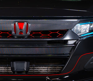 2018-2020 HONDA ACCORD CARBON FIBER GRILL COMPLETE