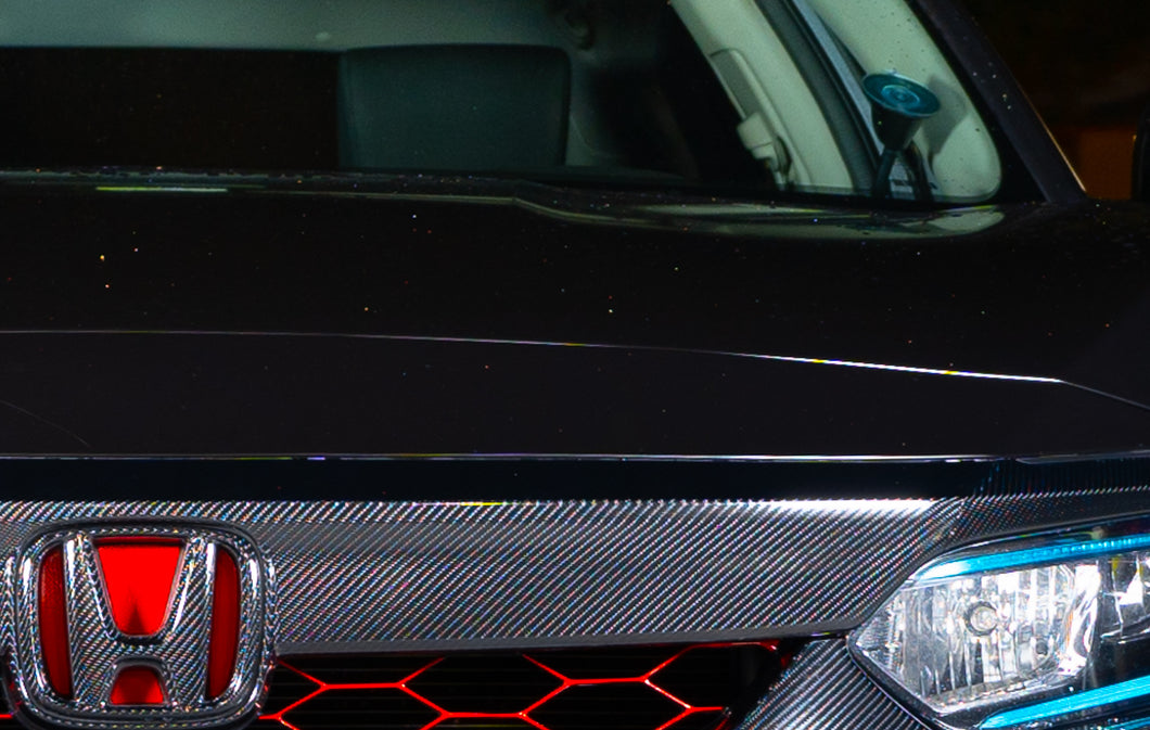 2018-2020 HONDA ACCORD CARBON FIBER GRILL CHROME DELETE