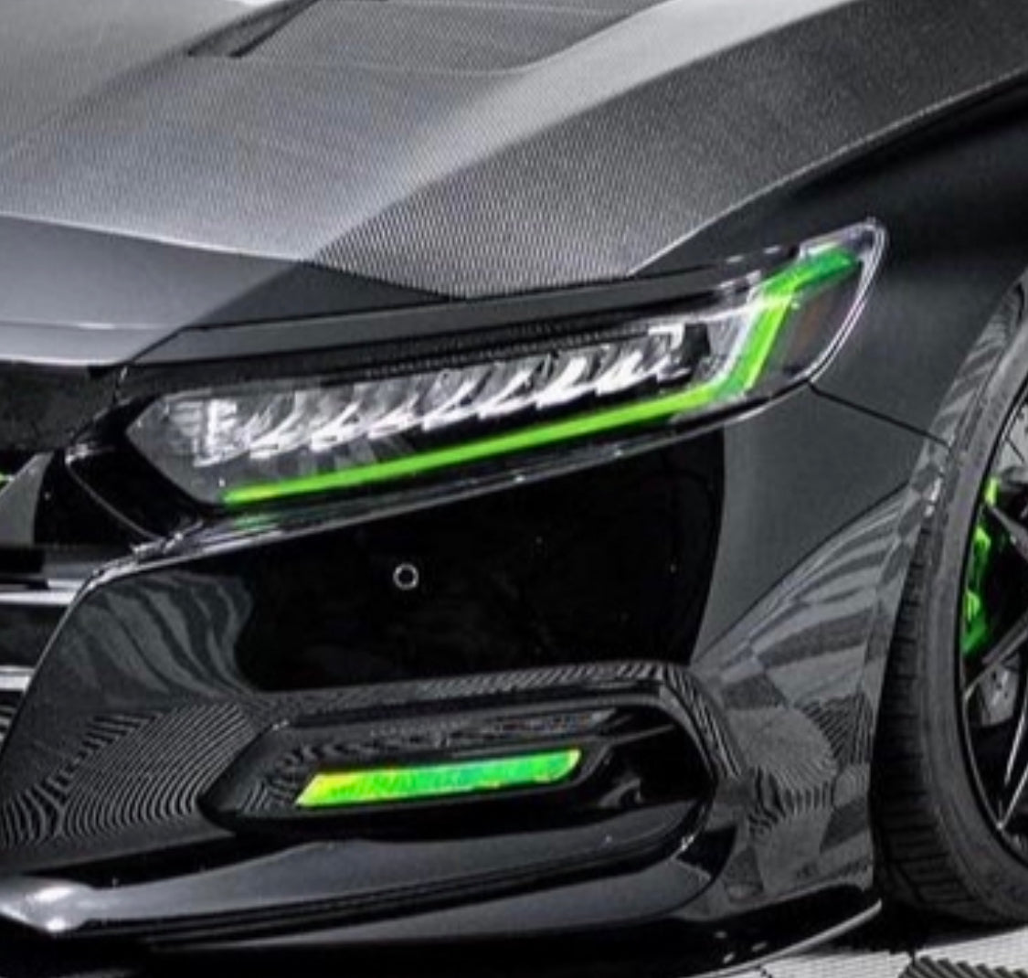 Headlight DRL Day Time Running Light Tint Pre-cut Overlay for 2023-202 Headlight DRL Day Time Running Light Tint Pre-cut Overlay for 2023-202