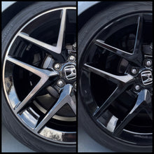 Load image into Gallery viewer, 2022-2023 HONDA CIVIC GLOSS BLACK SPORT WHEEL SKINS
