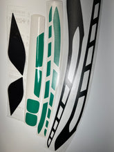 Load image into Gallery viewer, 2022-2024 HONDA CIVIC MATRIX GLOSS BLACK  DRL, FOGS &amp; REFLECTOR TINT SKINS
