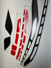 Load image into Gallery viewer, 2022-2024 HONDA CIVIC MATRIX GLOSS BLACK  DRL, FOGS &amp; REFLECTOR TINT SKINS
