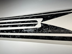 HONDA CIVIC HATCHBACK PILLARS & WINDOW CHROME DELETE COMPLETE