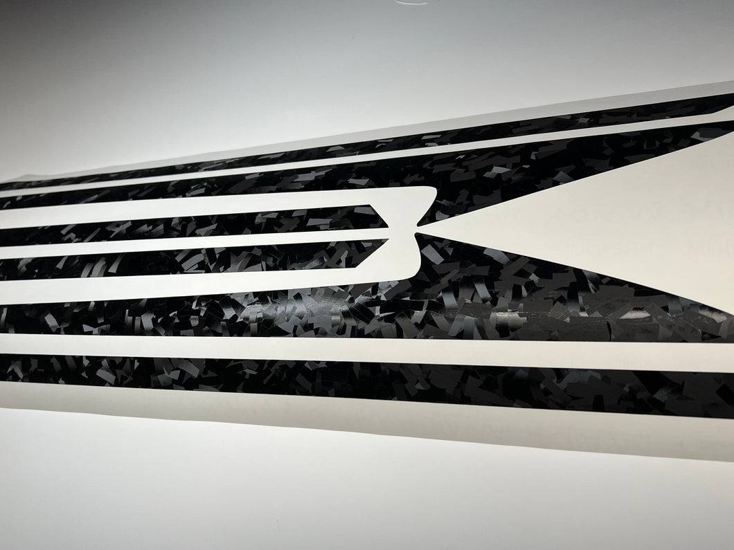 HONDA CIVIC HATCHBACK PILLARS & WINDOW CHROME DELETE COMPLETE