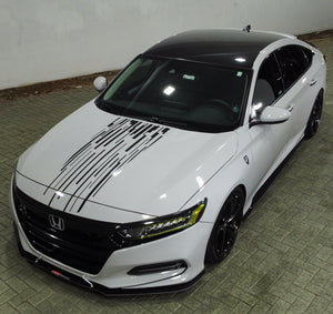 2018-2022 HONDA ACCORD 3M REFLECTIVE MATRIX HOOD STRIPE