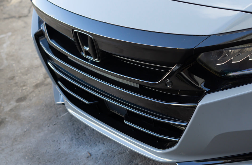 2021-2022 HONDA ACCORD GLOSS BLACK GRILL CHROME DELETE